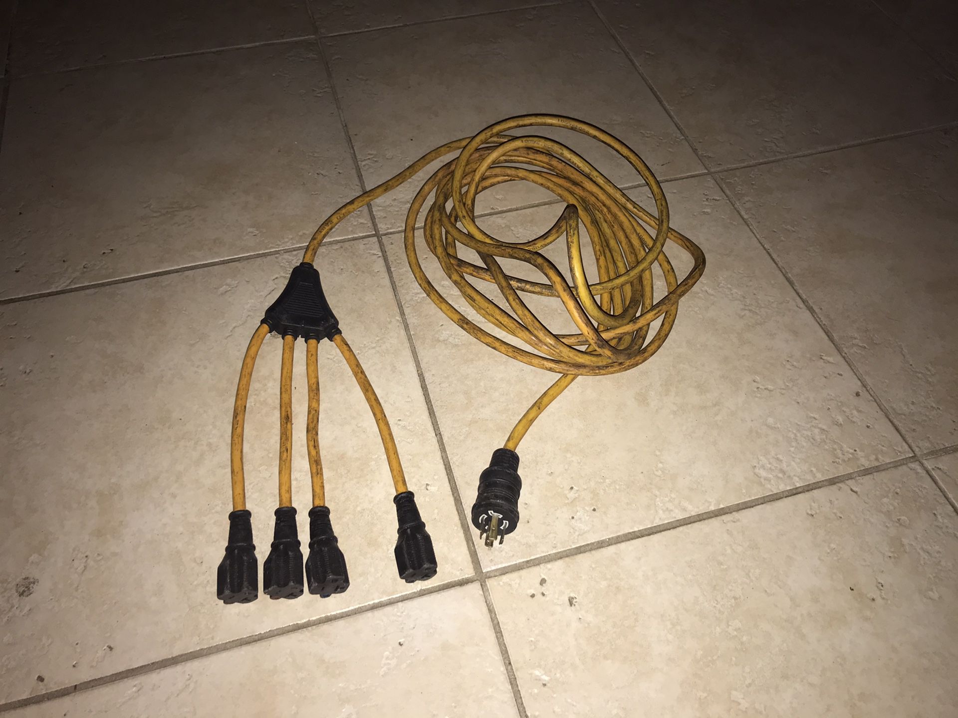 220 generator extension cord