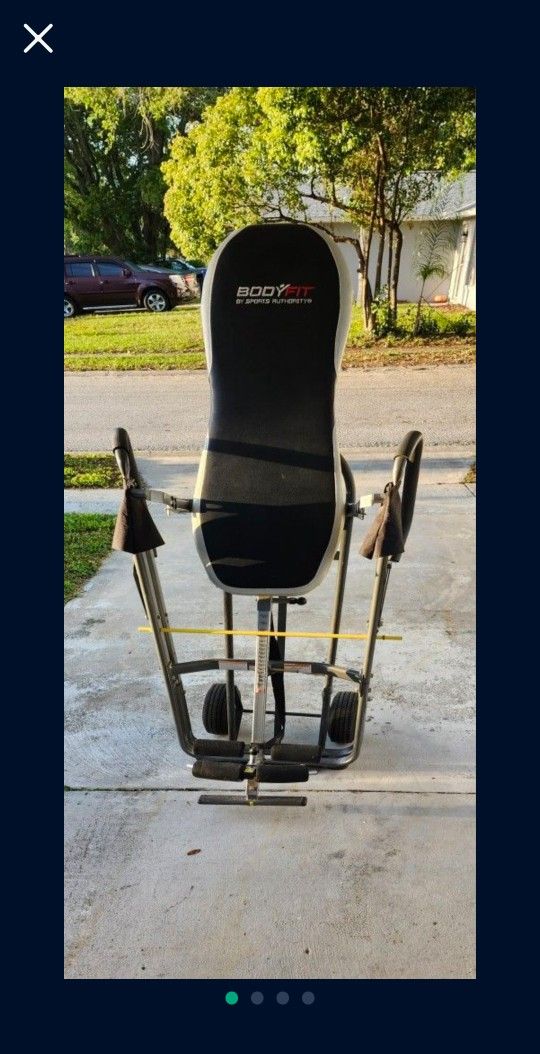 Inversion table back Decompression