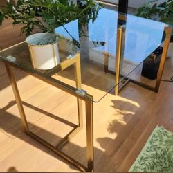 Glass Table and Chairs