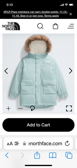Kids North Face Coat