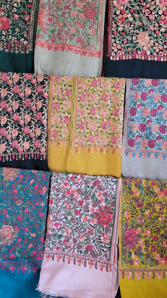 Pashmina Embroidered Shawl