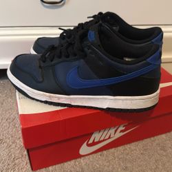 Nike Dunk Low (GS) Midnight Navy/ Game Royal-Black Size 7 Y