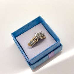 14k Diamond Ring