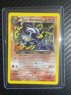 Pokémon Cards Dark Houndoom  Neo Destiny