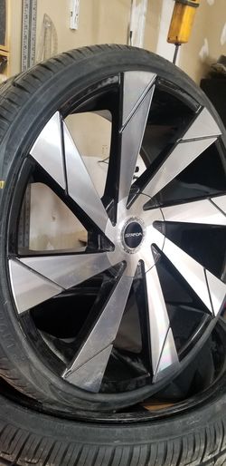 24" strada wheels and tires