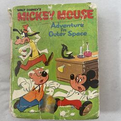 Mickey Mouse Adventures In Outer Space 1968 BLB