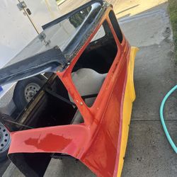 Vintage Fiberglass Body For Midget Car 