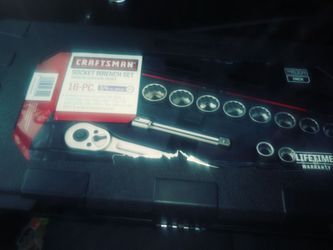 Craftsman 3/4 inch Drive 16 piece tool set brand new