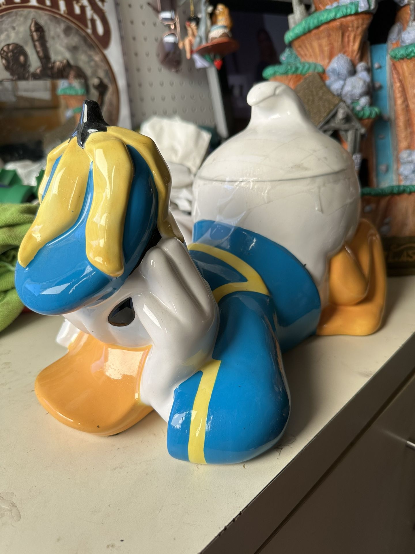 Donal Duck Cookies Jar