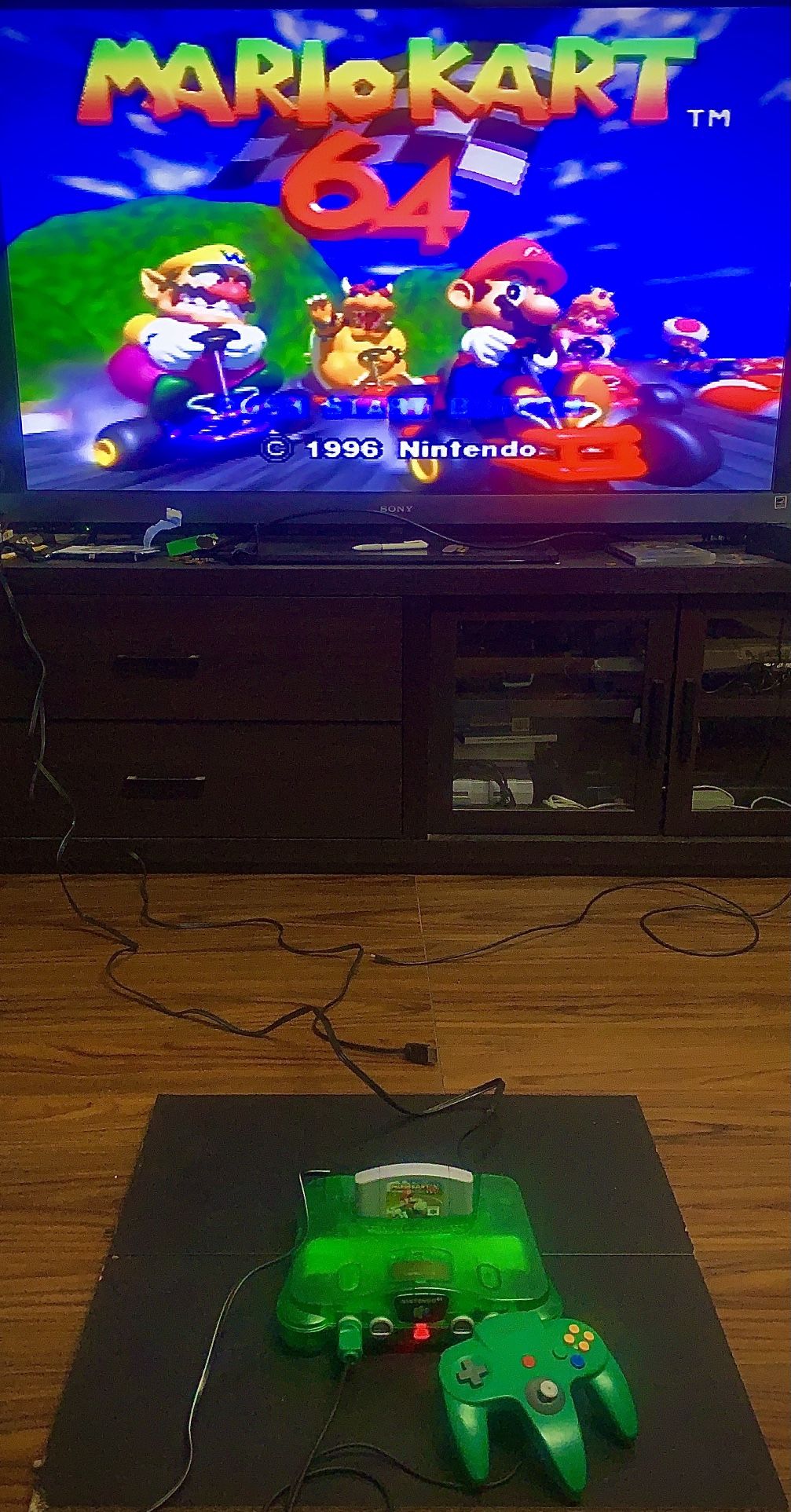 Funtastic Jungle Green Nintendo 64 System