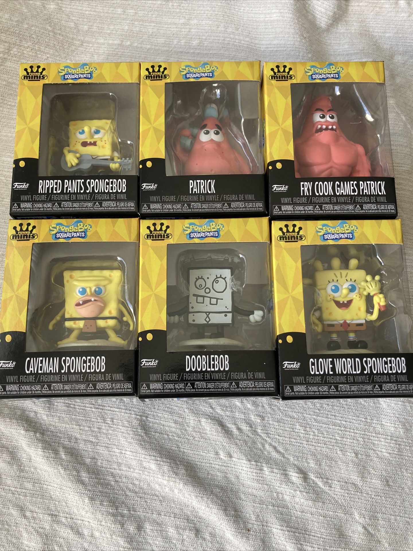 SPONGEBOB SQUAREPANTS FUNKO MINIS