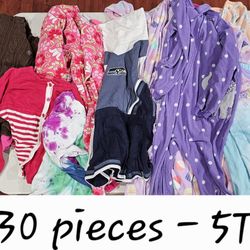 30 Pieces - 5T Clothing 
