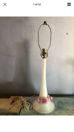 Vintage Murano glass lamp