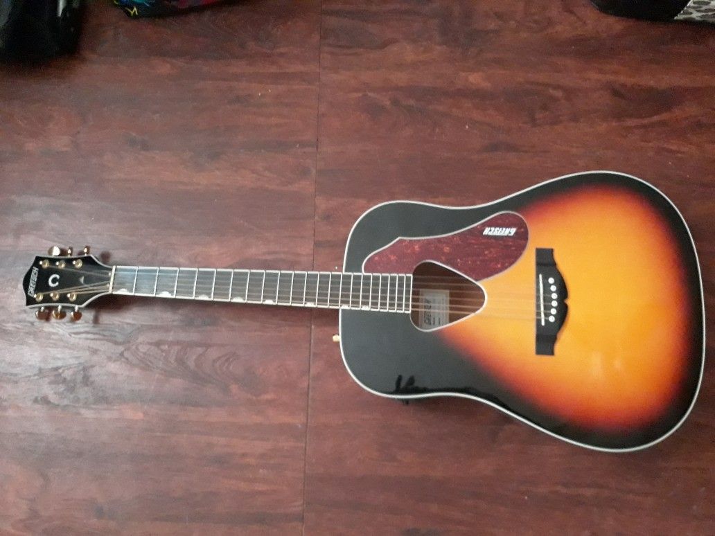 Gretsch acoustic/electric guitar