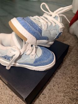 Toddler Denim High-Top Sneakers