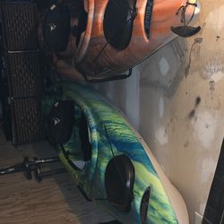 2 kayak sets
