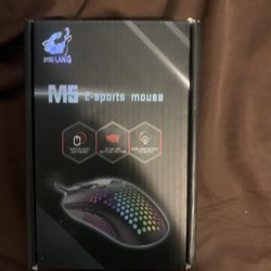 Led White Gaming Mouse (Wired)