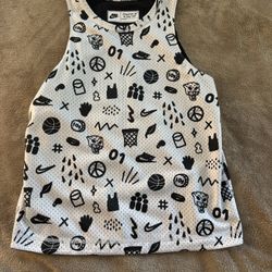 Nike child size large basketball jersey, reversible, culture of basketball