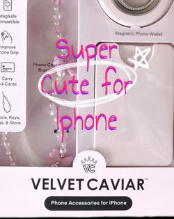 PINK IPhone Accessories SET- For ANY SIZE IPhone