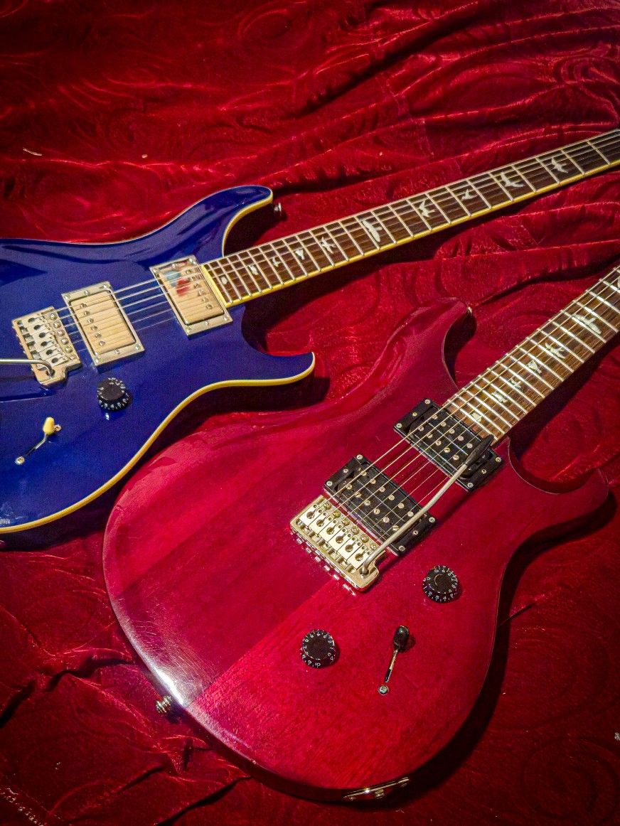PRS PRS Standard 24 Red And Blue With Gig Bag