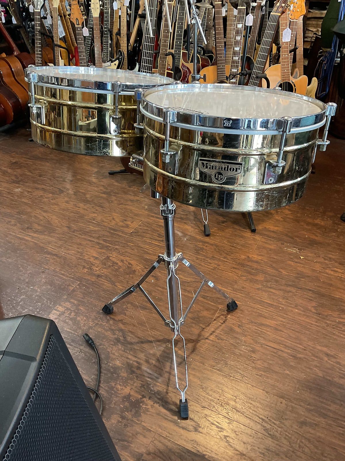 Latin Percussion Matador 14" & 15" Timbales W/ Stand