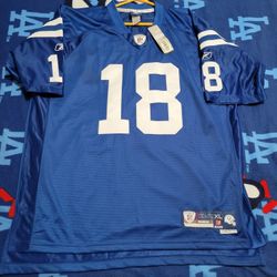 NWT Vintage Indianapolis Colts Peyton Manning Reebok On-field Jersey, Size Men's XL 