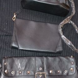 Women's Black Purses $3 Each 