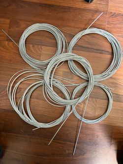 Gripple Suspension Wire Lot – 5 Coils Galvanized Aircraft Cable HVAC Ceiling Support