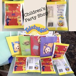 Teletubies Chip Bags/Goddies Bags