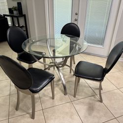 Modern Ashley Furniture- Dining Kitchen Table with Chairs
