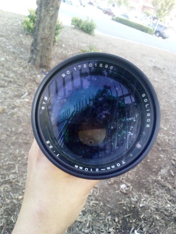 Olympus Om10 Pro Camera Soligor 70mm-210mm