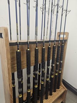 Carbon Spinning Rod 10lb-30lb 