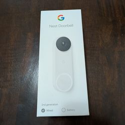 Google Nest Doorbell (2nd Gen) - Open Box / Never Used