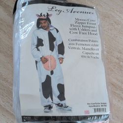 Moooo Cow Adult Unisex Costume Brand New One Size