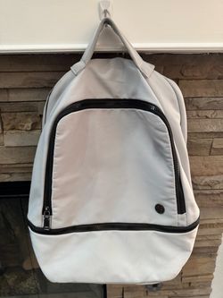 Arbonne Grey Backpack/Laptop Bag with multiple compartments