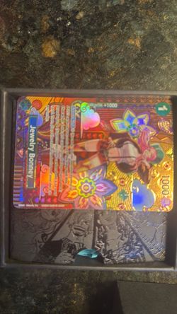 One piece jewelry bonnie gold card