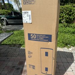 Water Heater 50 Gallons New Install