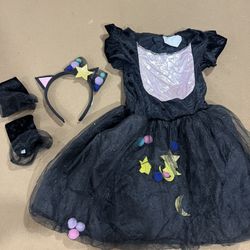 Little Girl Black Cat Costume