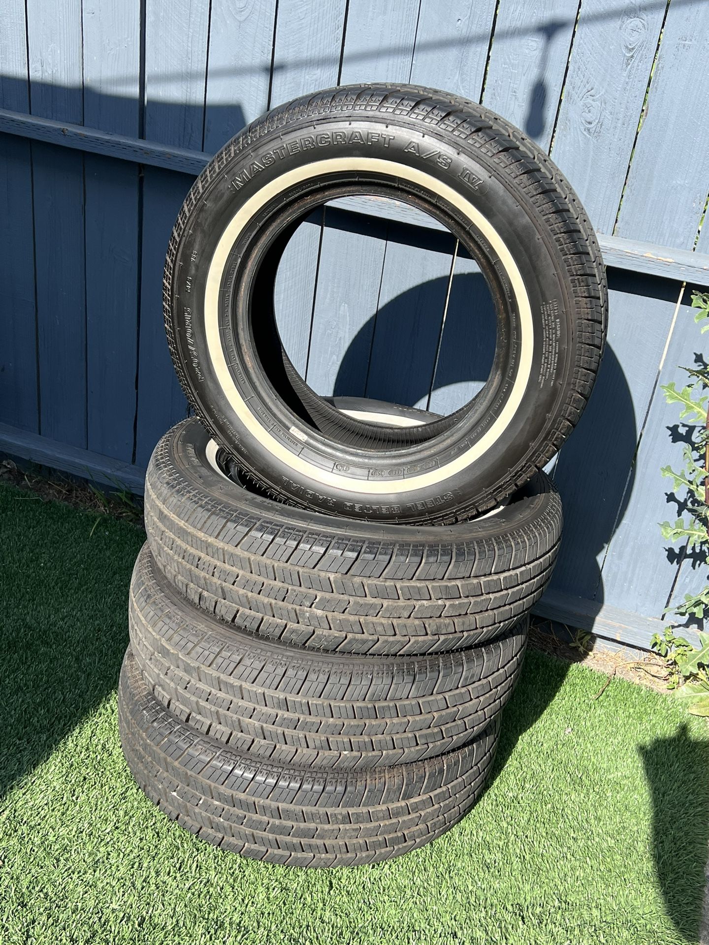 Mastercraft A/S IV P205/70R15 Whitewalls