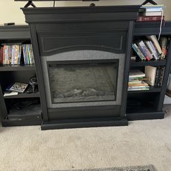 Electric Fireplace Tv Mantel