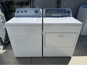 Whirlpool Washer&Dryer $435 With Warranty