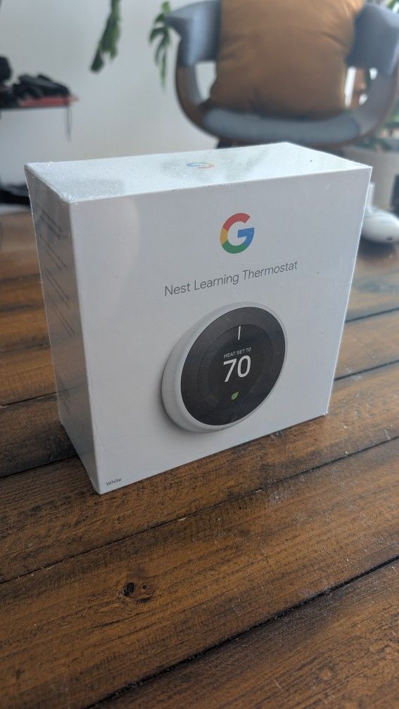 Google
Nest Learning Thermostat, 3rd Gen, White (Unopened)