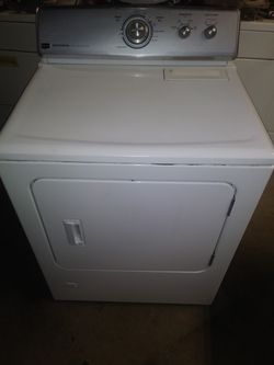 Maytag gas dryer works great heavy duty extra load capacity I can deliver for a small fee