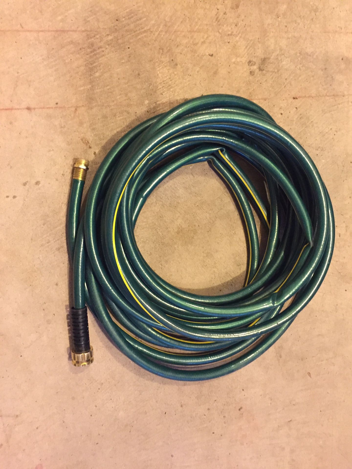 Green Garden Hose 25ft Used Couple Times 
