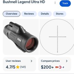 Bushnell Legend HD Spotter Scope Brand New! 40$ Or Best 