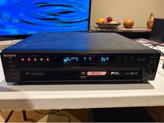 SONY 5-DISC DVD/CD PLAYER W/EXCHANGE