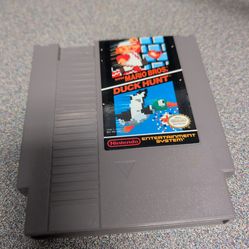Mario duck hunt combo nes cart