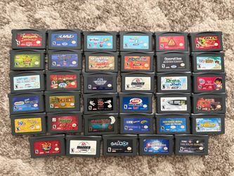 Nintendo gameboy advance games 5 each
