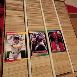 1989 DONRUSS Baseball Cards