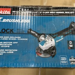 New (unopened) Makita Brushless Angle Grinder